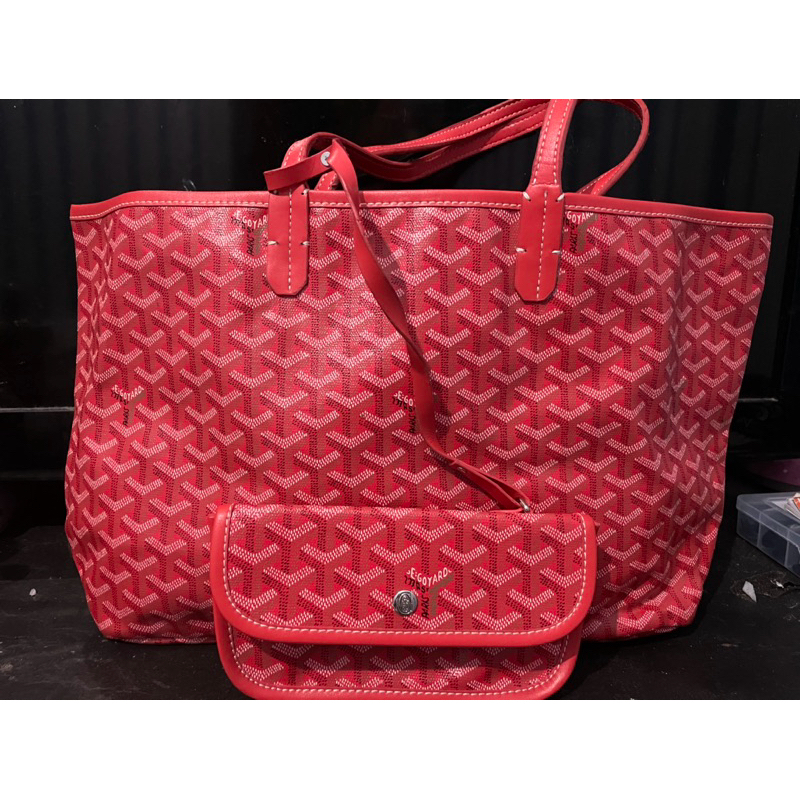 goyard tote preloved