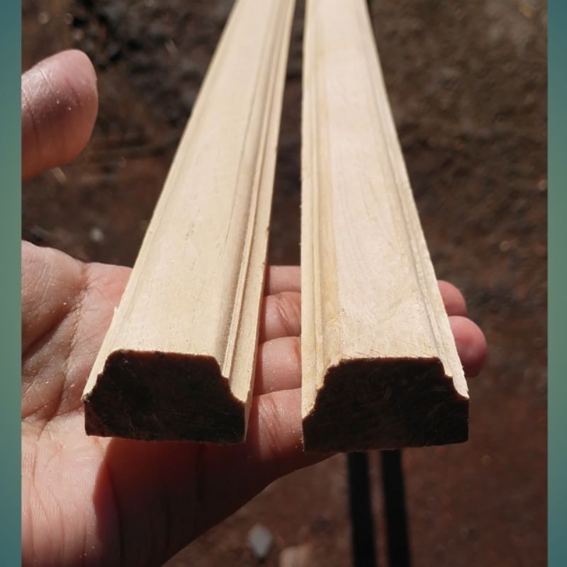 List Profil kayu / WallMoulding L:3,5cm P:200cm
