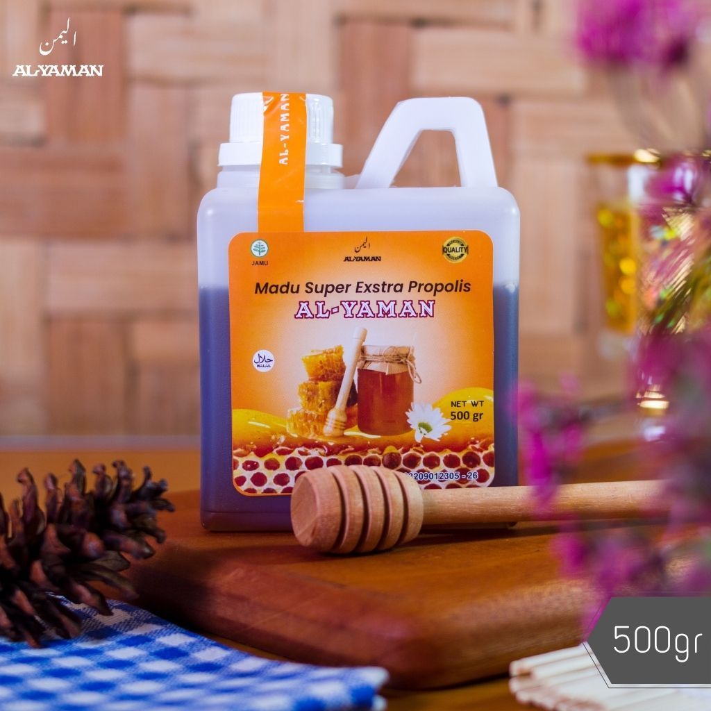 

Nafariz724 Madu Kombinasi Madu Super Ektra Propolis 500Gram Plus Madu Herbal Hijau 350Gram Untuk