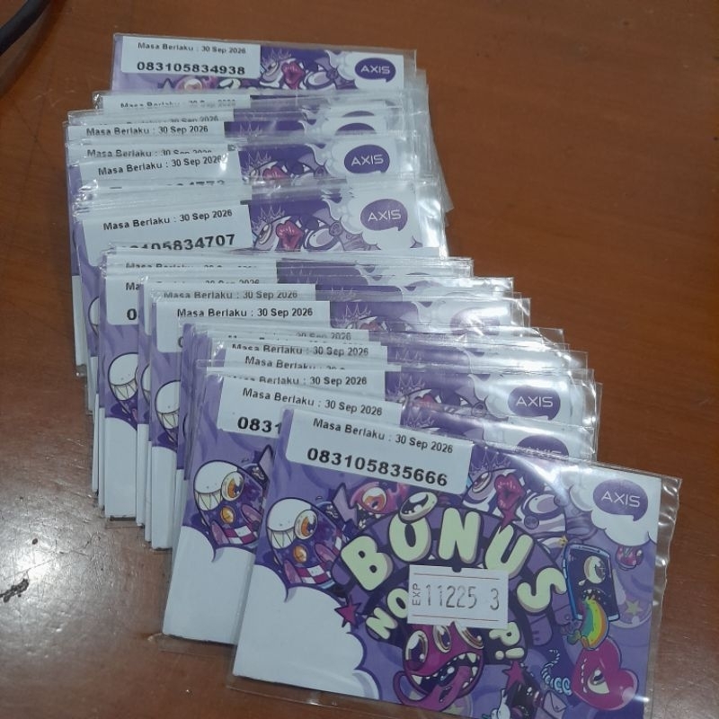 Perdana data Axis 3Gb Nasional (4.5gb+Lokal)