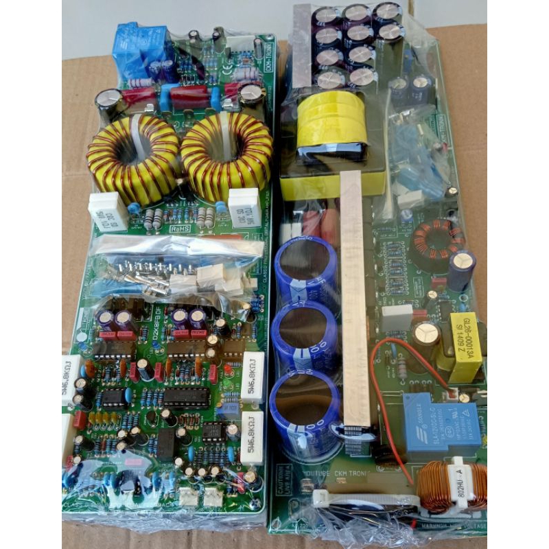 SMPS + Power Class D Fullbridge