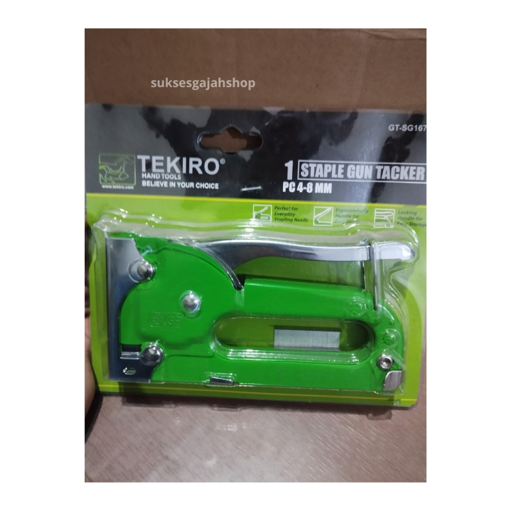 

TEKIRO STAPLES TEMBAK / STAPLE GUN TACKER 4 - 8 MM