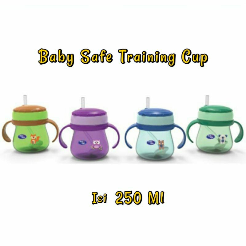 Baby Safe | Botol Minum Sedotan Bayi Anak 250ml