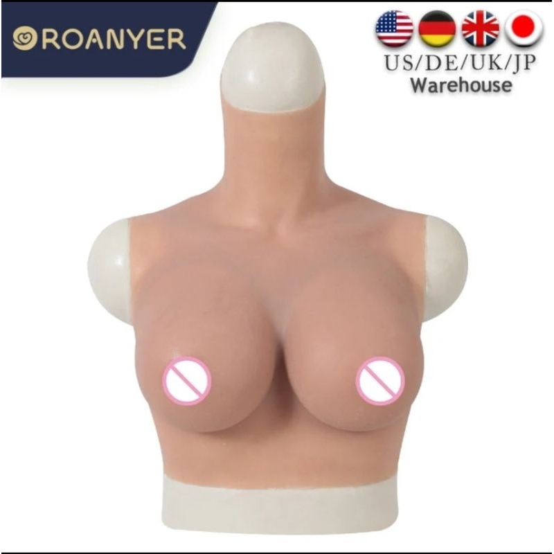 Crossdresser Breast Forms Fake Boobs Silicone Shemale Cosplay Chest Sissy Original | ROANYER