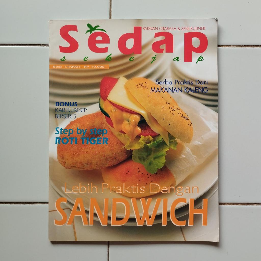 Majalah Masakan Sedap Edisi 1/II/2001