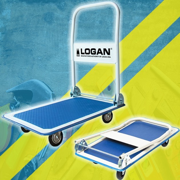 Beauty Car Logan / Hand Trolley / Dorongan Troli Barang / Hand Truck