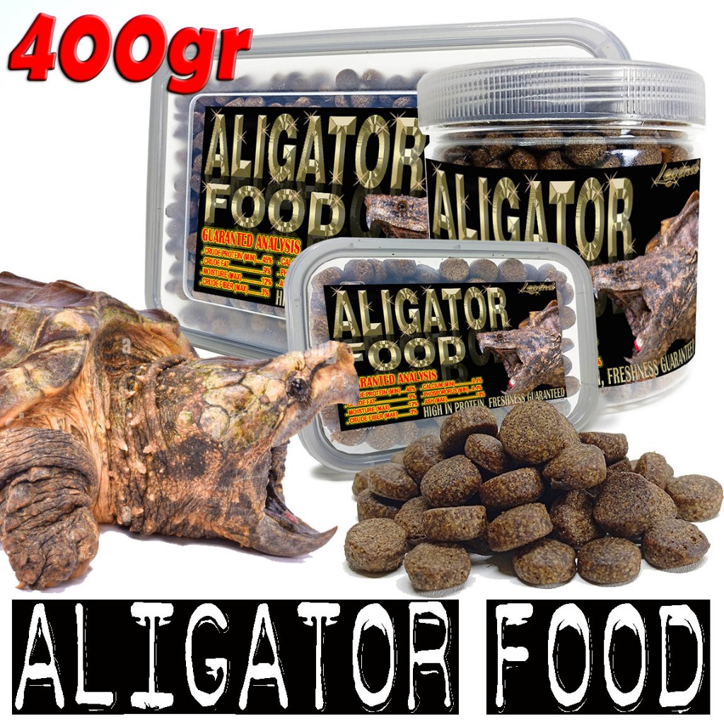 400GR MAKANAN KURA AST ALIGATOR FOOD PELET CST COMMON SNAPPING TURTLE REPTIL  TURTLES BRAZIL MONBI B