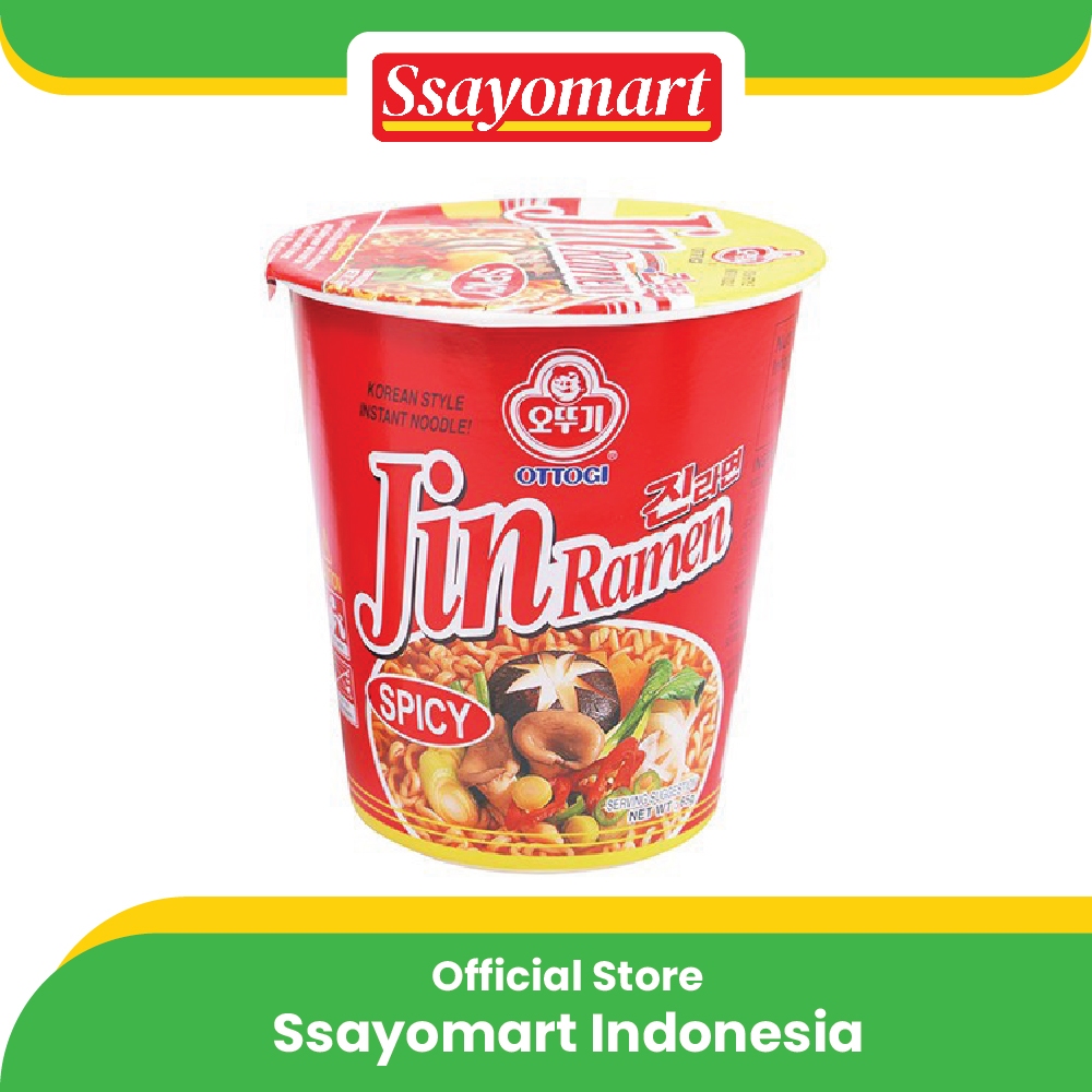 

Ottogi Jin Ramen Spicy Cup 65g