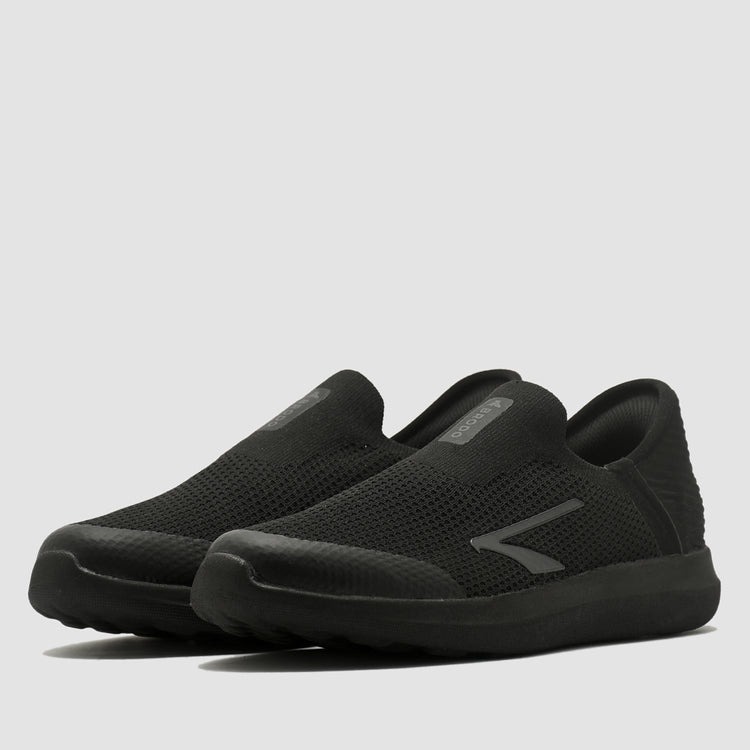 BRODO - Sepatu Active Slipon Fullblack Series Slip On Slop Original