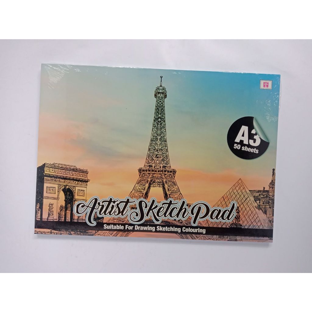 

YUH Sketchbook A3 buku gambar tebal ukuran A3 50 Lembar