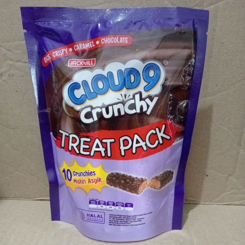 

Cloud9 Crunchy Treat Pack Isi 10