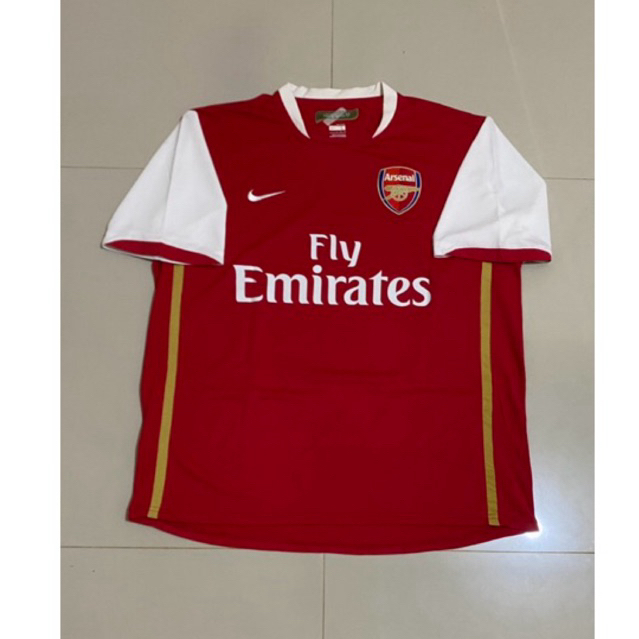 AZWA JERSEY ARSENAL VINTAGE home 2006_2008 Nike ORIGINAL