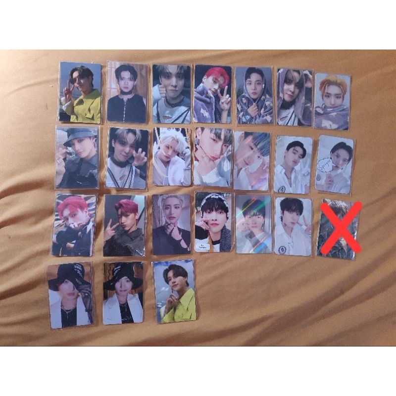 OBRAL PC ATEEZ SPIN OFF CIMUT PHOTOCARDS SEONGHWA MINGI FEVER PT 2 SEASON GREETING