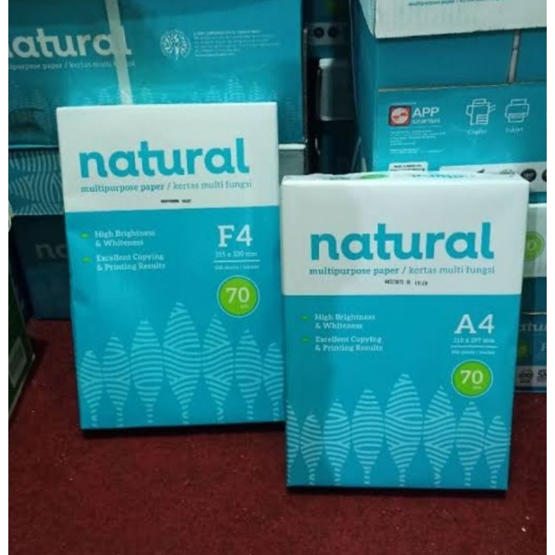 

NATURAL - Kertas HVS Atau Kertas Copy 75g-A4