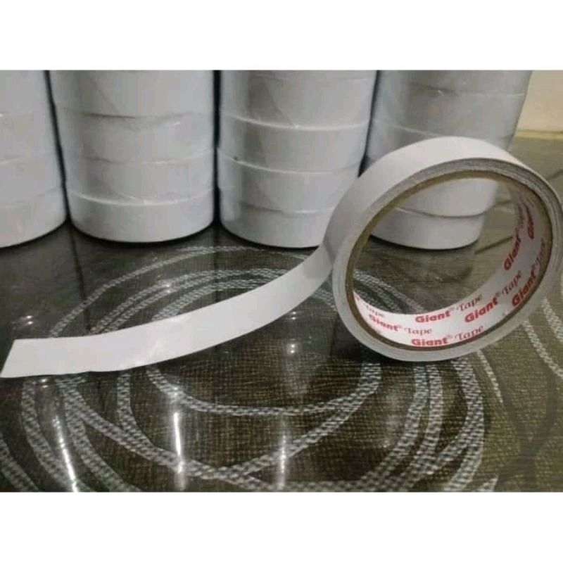

DOUBLE TAPE BUTTERFLY/ ISOLASI BOLAK BALIK/DOUBLE SIDED BUTTERFLY/TAPE PEREKAT 2 SISI (1inc 24mm)