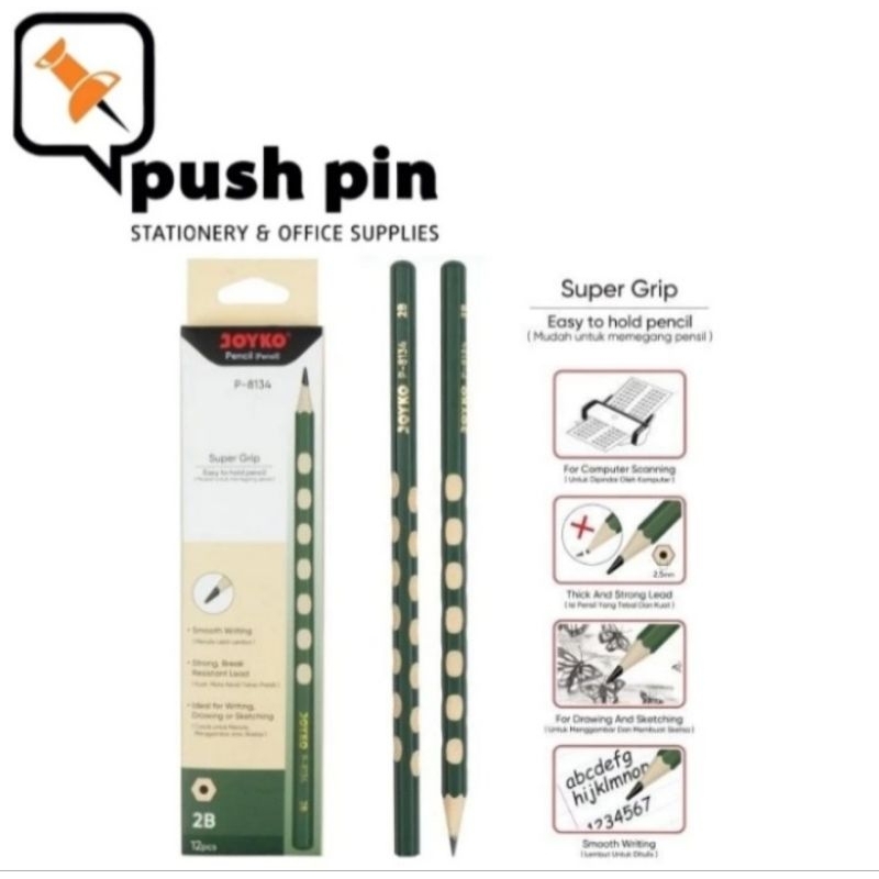 

Joyko Pensil 2B P-8134