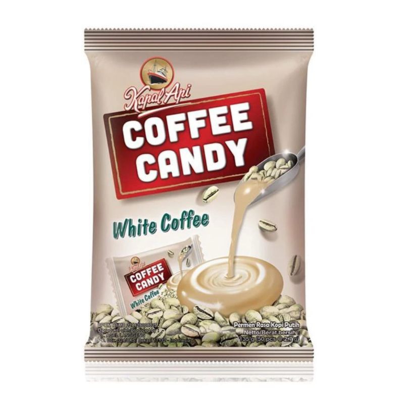 

Kapal Api White Candy// Permen Rasa kopi putih 135gr