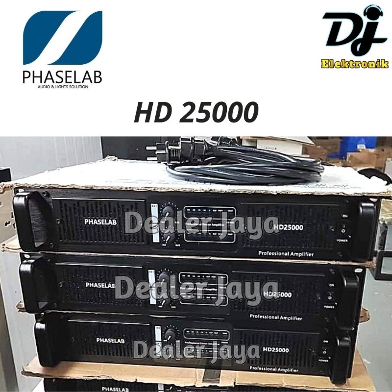 Power Amplifier Phaselab / Phase Lab HD 25000 / HD25000 - 2 channel