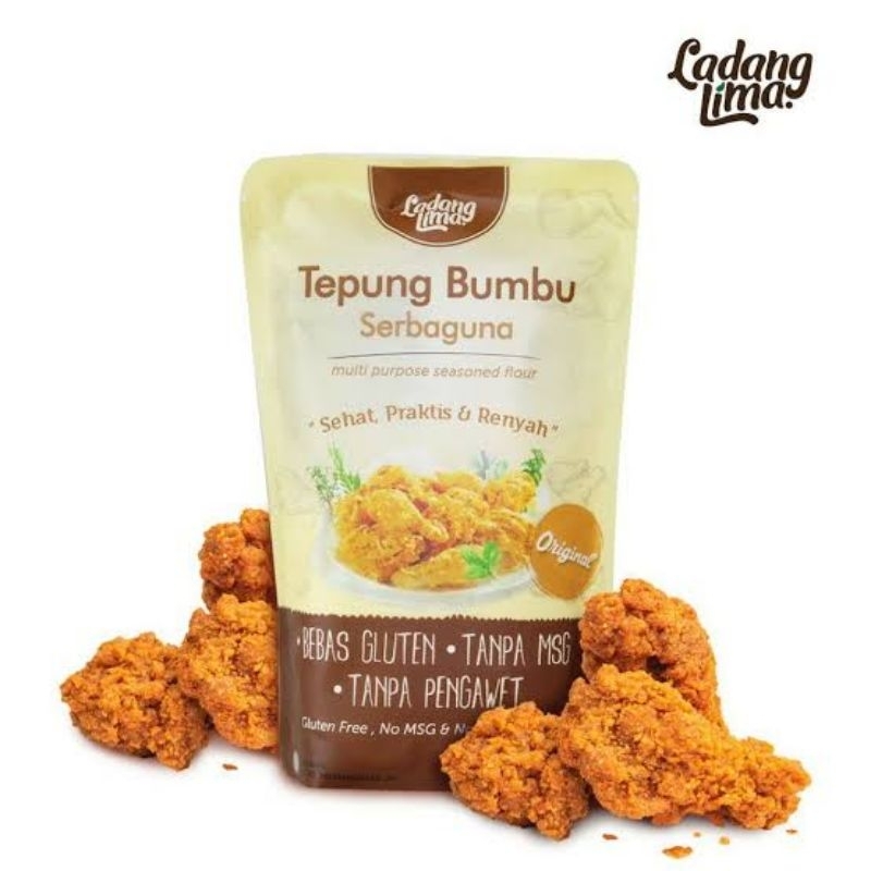 

Tepung Bumbu Gluten Free LADANG LIMA