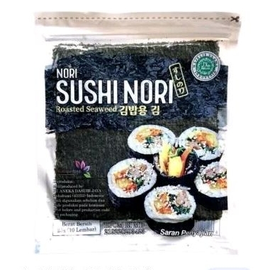 

JSF Sushi Nori Gold / Nori Lembaran Untuk Sushi | Isi 10 Lembar