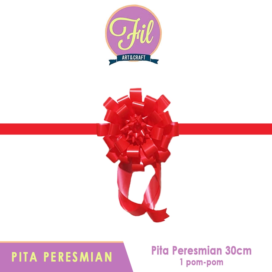 

Pita Peresmian / Gunting Pita / Pita Grand Opening / Pita Bunga Merah