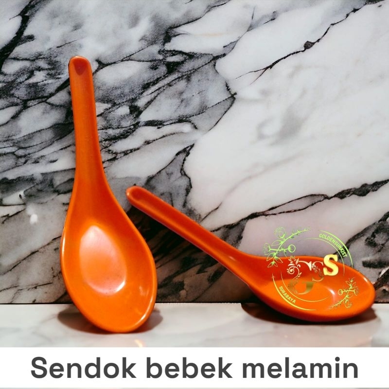 Sendok melamin bebek /sendok sup melamin bijian