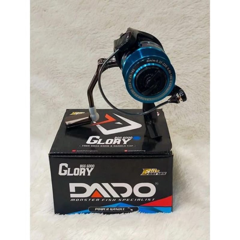 REEL PANCING DAIDO GLORY 4000 POWER HANDLE GOLD/ BLUE