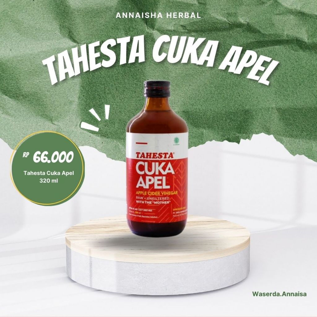 

NUTRISI HERBAL - CUKA APEL - CUKA APEL TAHESTA - APEL