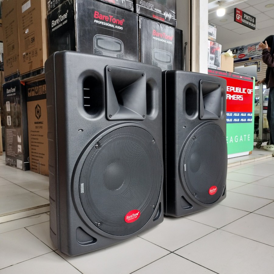 Speaker AKTIF BARETONE BT-A1530PRO (SEPASANG)