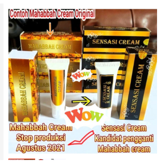 Spesial Order Mahabbah Mahabah Cream PRO COMIL Super