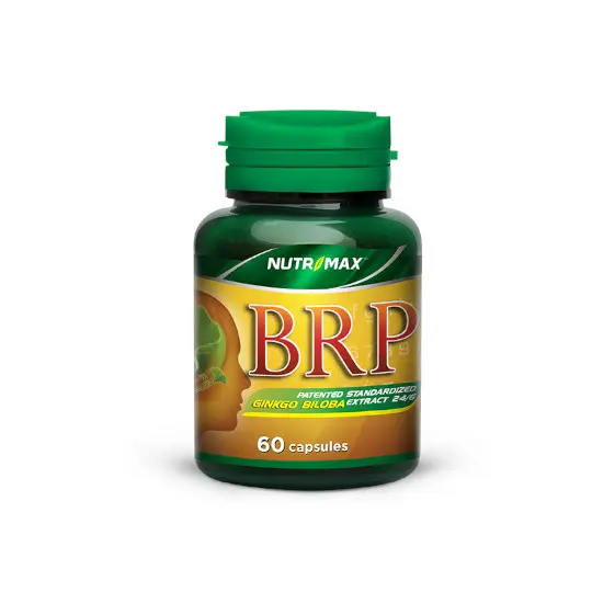 [Vitamin Daya Ingat dan Konsentrasi] Nutrimax BRP (Brain Power) 60 Kapsul | Suplemen Otak | Ginkgo B