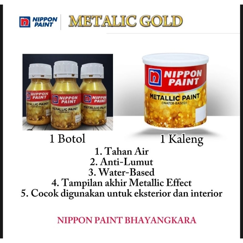 METALIC GOLD Nippon Paint