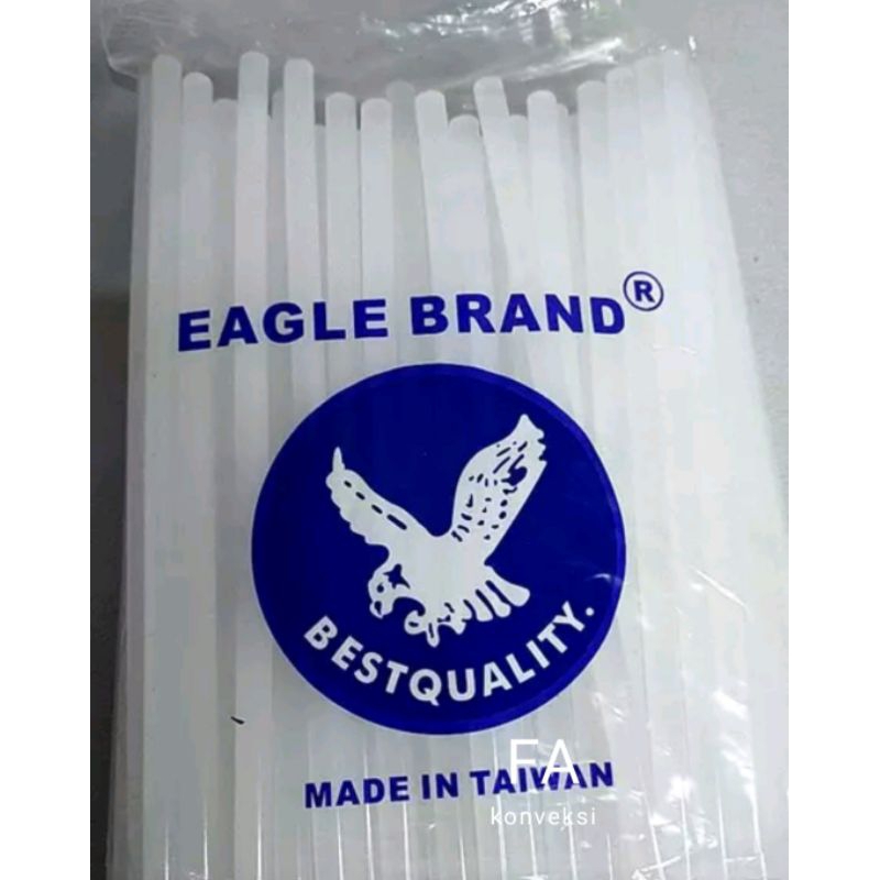 

Lem Tembak Taiwan / Lem lilin eagle kecil isi 30 pc