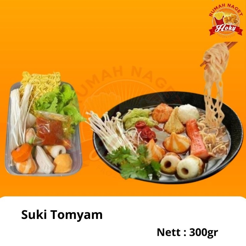 

Suki Tomyam Instant / Sukiyaki Steamboat Kuah 300gr