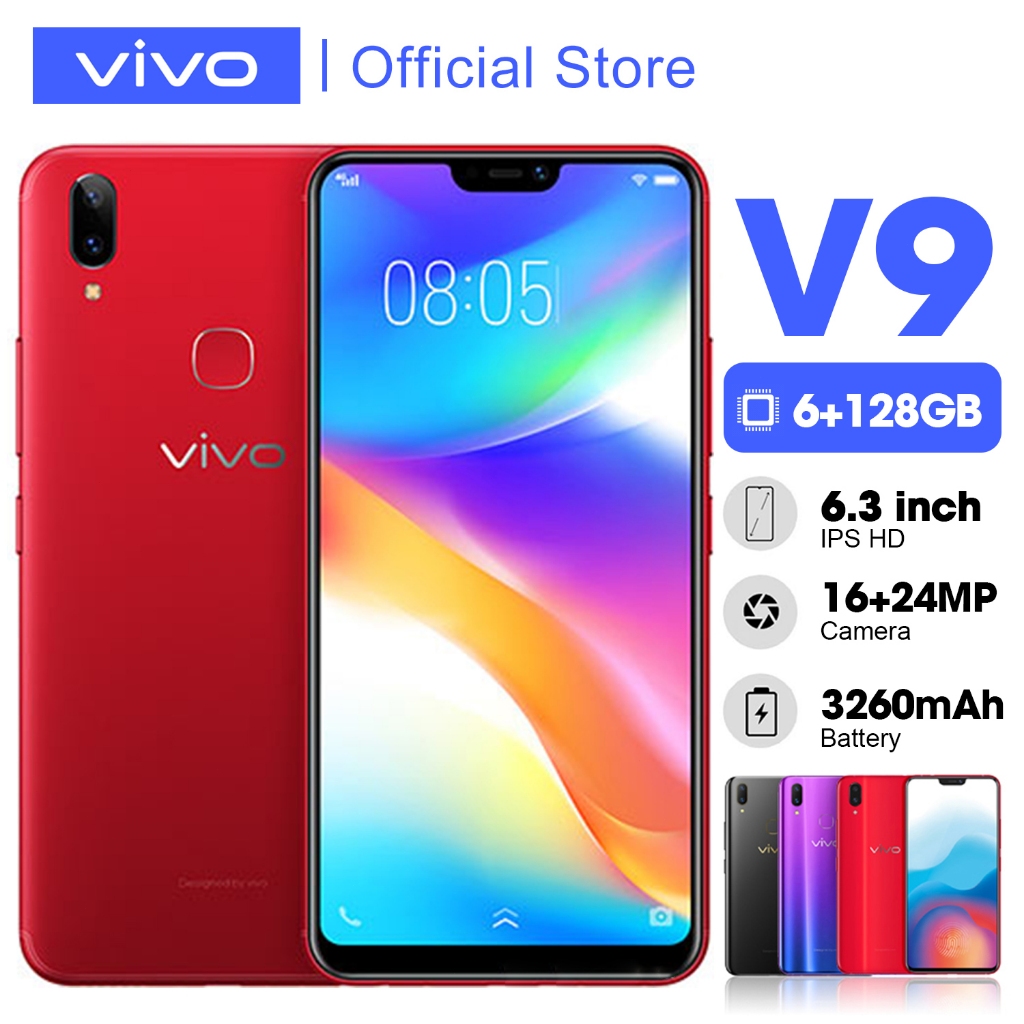 VIVO V9 4/64 Original VIVO Y15S Y66 hp murah android 4G handphone Second asli ori Smartphone