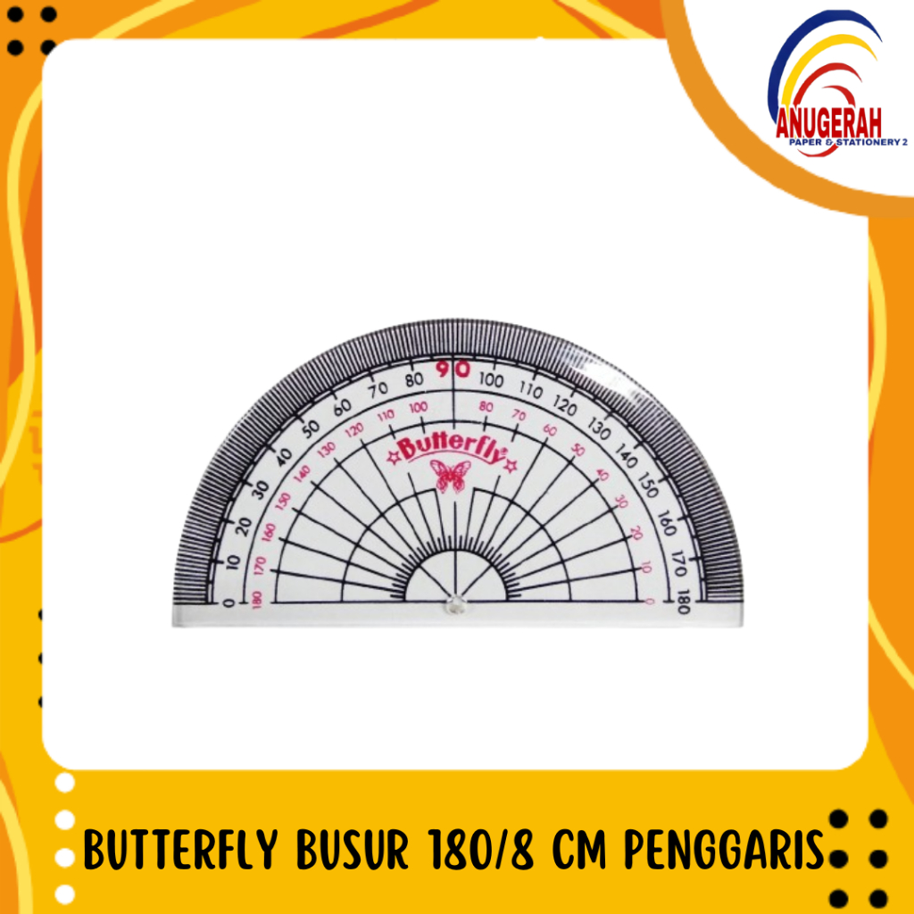 

BUTTERFLY BUSUR 180/8 CM PENGGARIS (PCS)