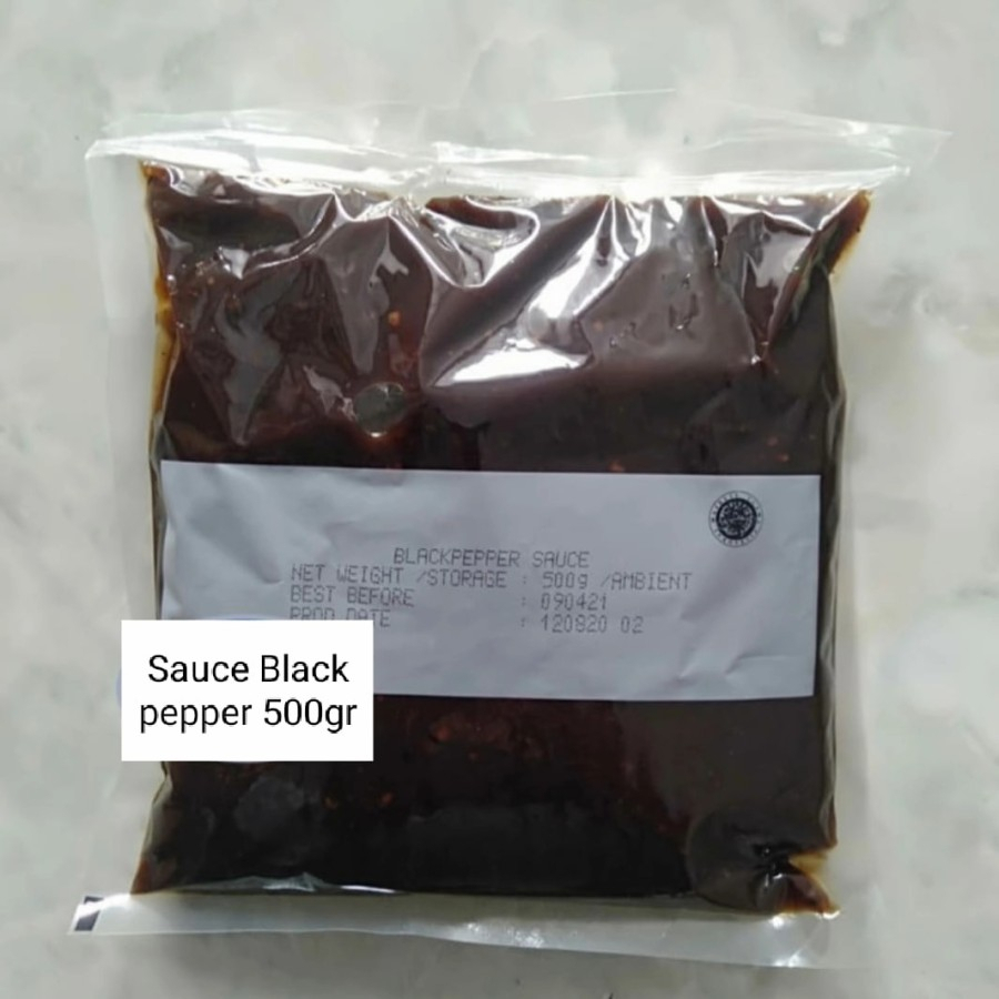 

Sauce Blackpepper 500gr
