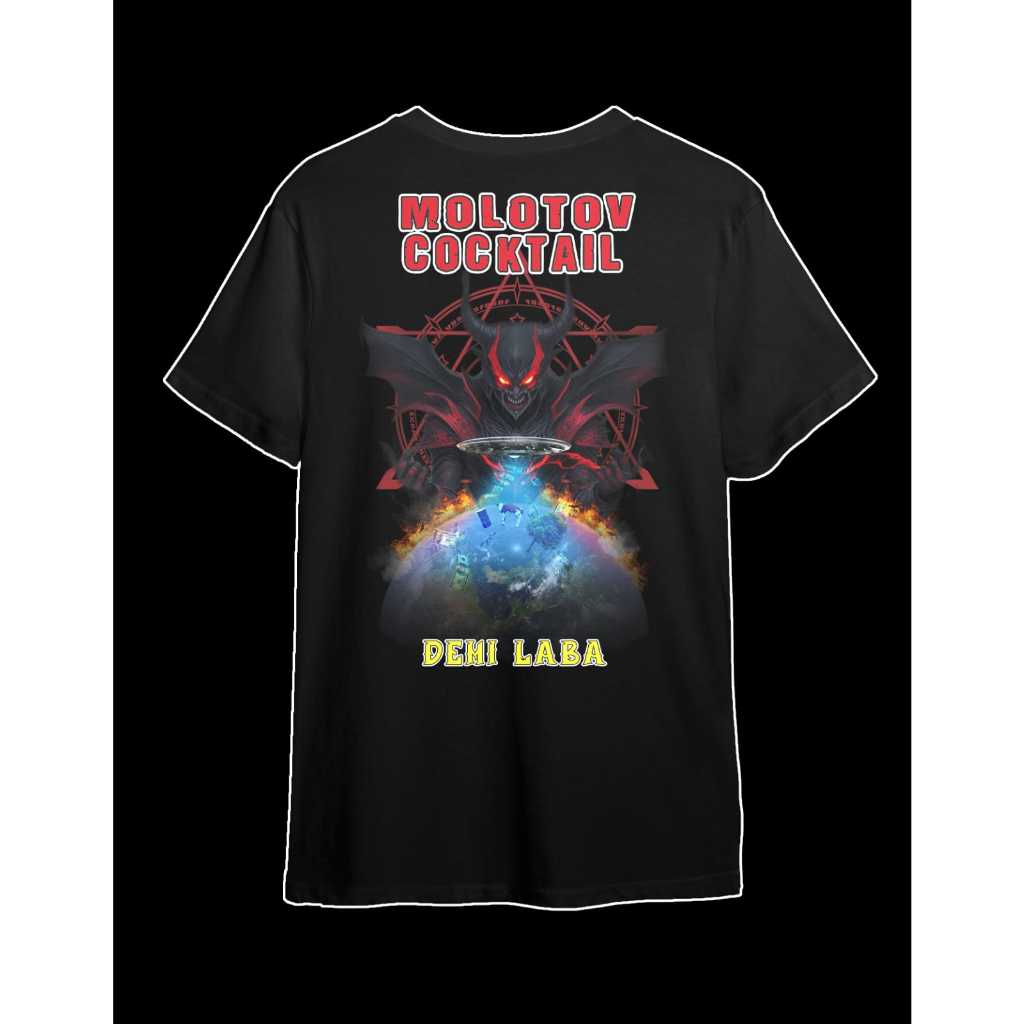 Baju Molotov Cocktail Merchandise - Demi Laba