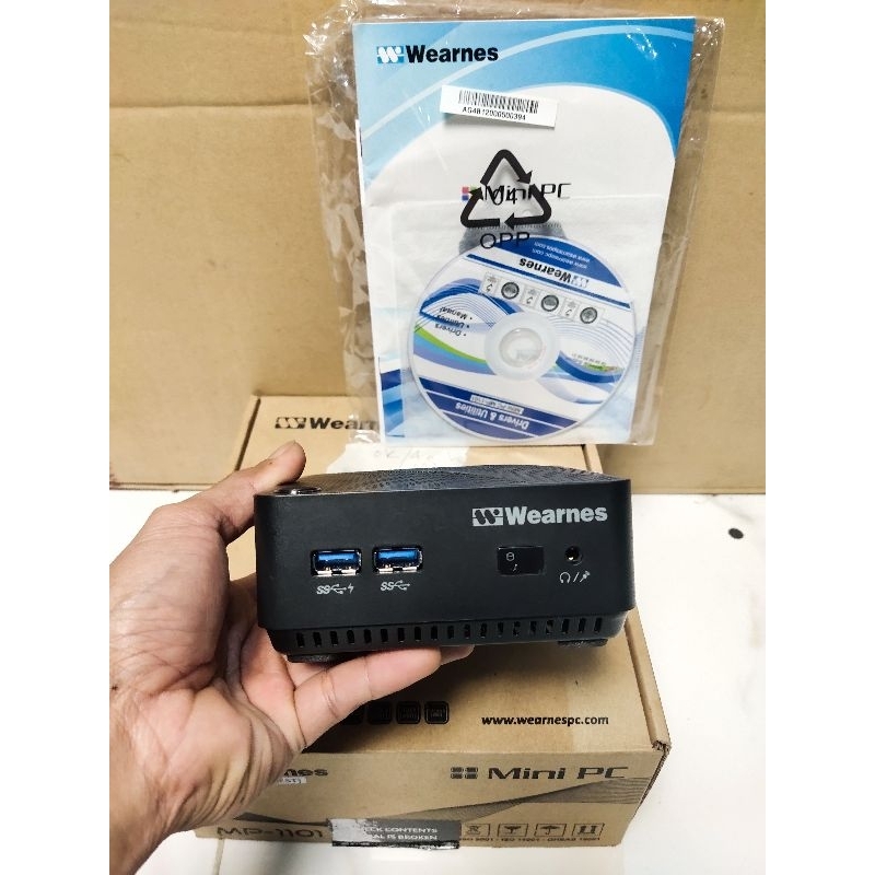 PC mini Wearnes Mp-1101 Braswell procesor 4GB/128GB SSD ( new garansi)