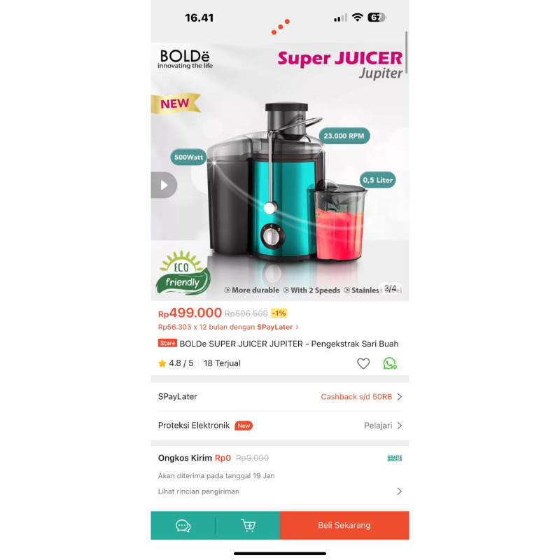 super juicer bolde