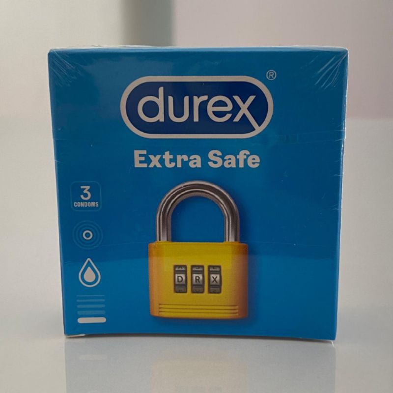 Durex Extra Safe / Kondom Durex isi 3