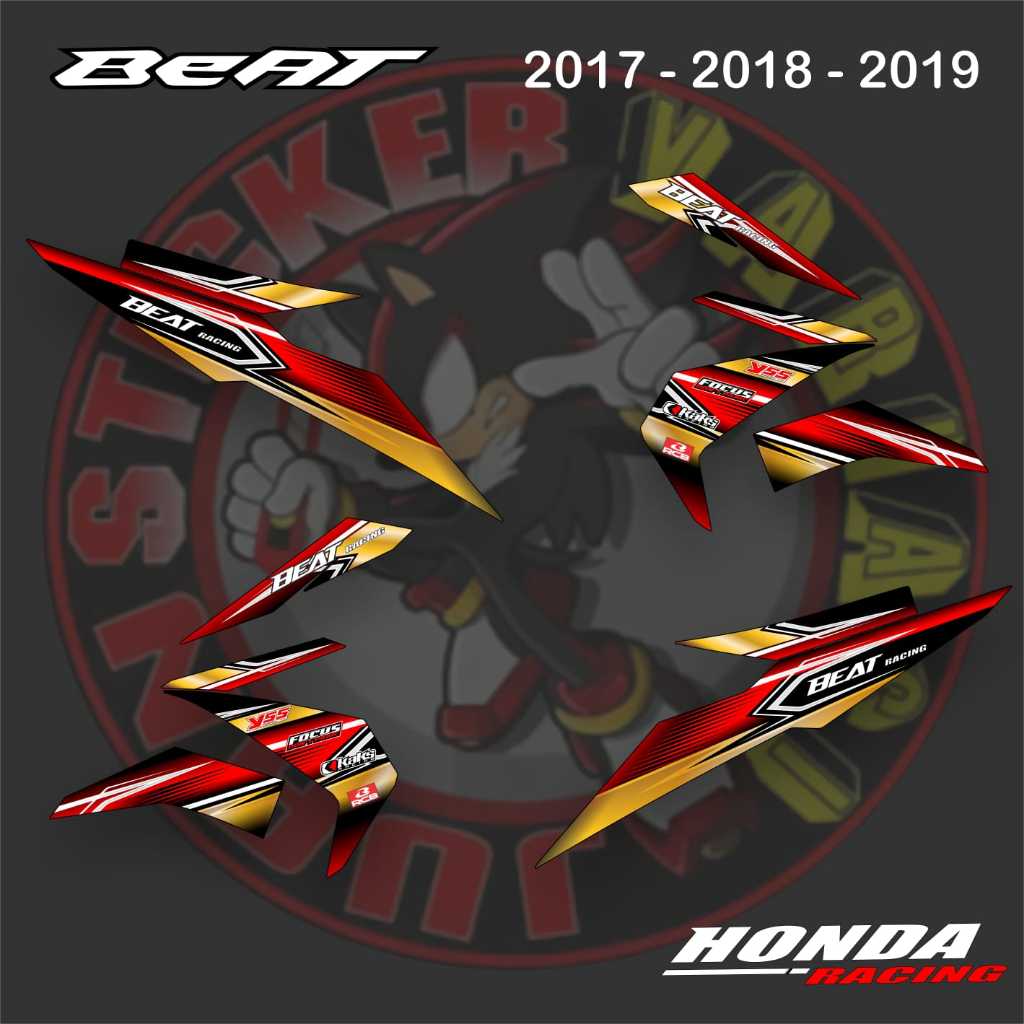 Striping Beat Fi 2017 Variasi/Striping Beat Street 2019 Variasi/Striping Beat Esp 110/Premium #17