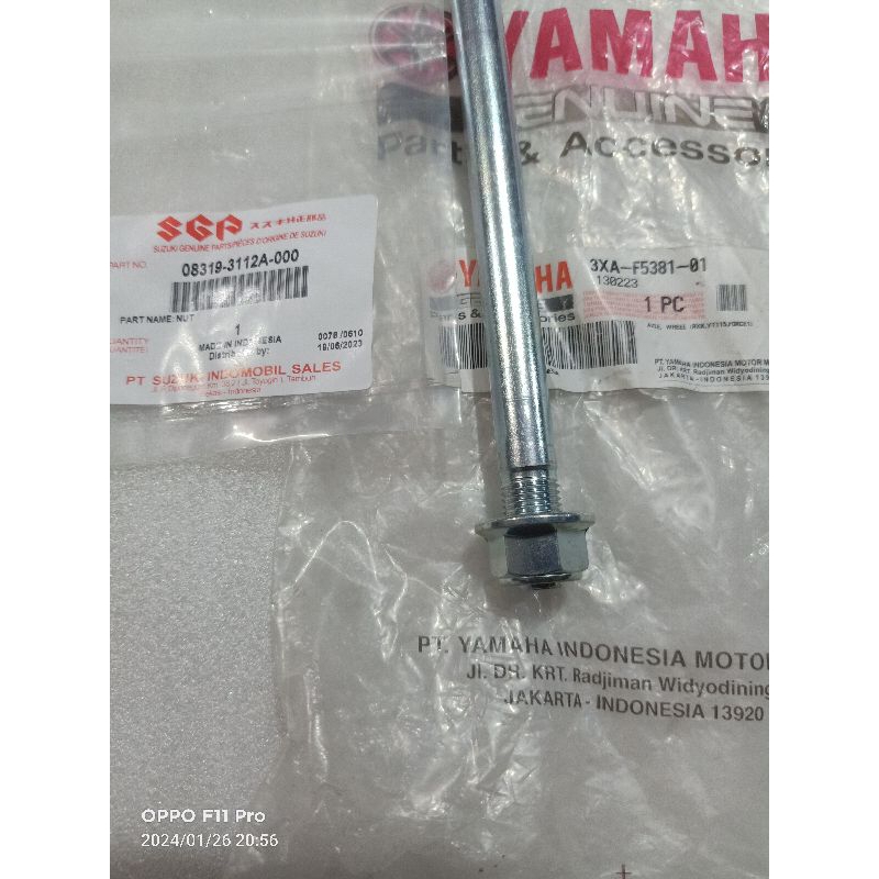 As roda belakang yamaha f1zr asli ori original YGP.