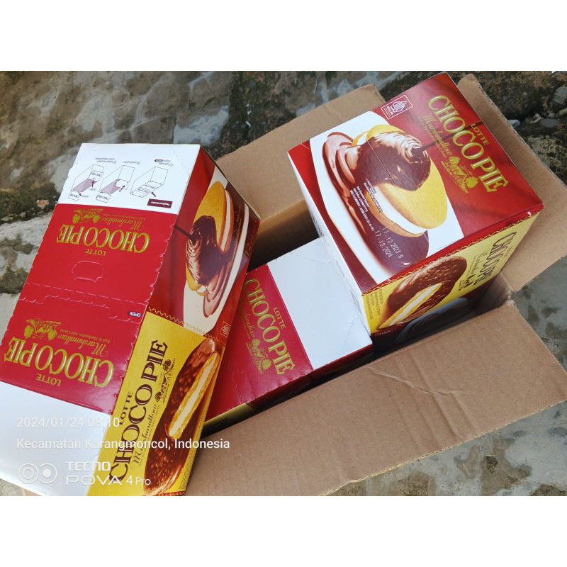 

lotte chocopie marshmallow