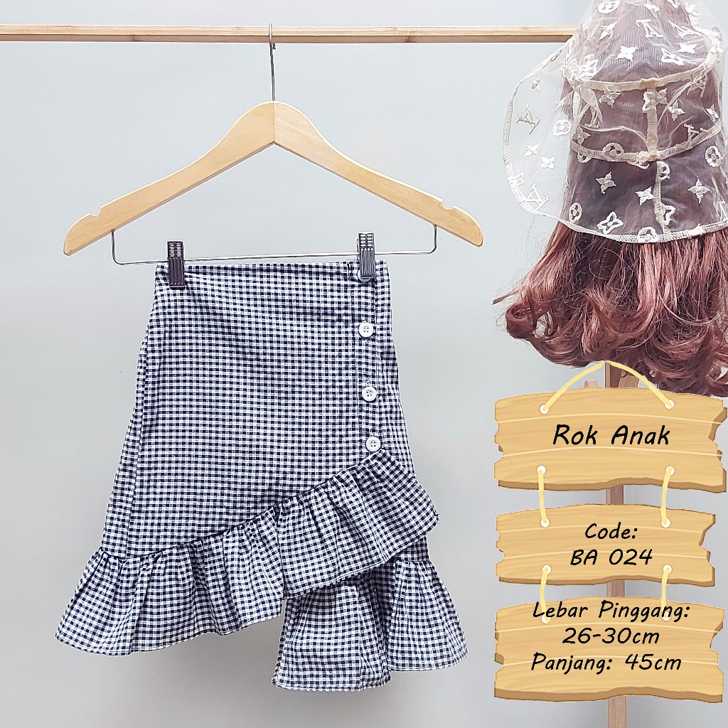 G&G Rok Anak Asimetris BA024 - skirt - kids skirt