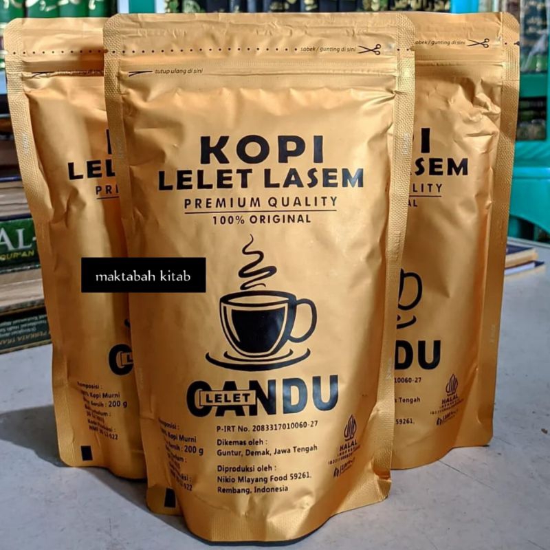 

Kopi Candu - Kopi lelet lasem 200 gr - kopi Lelet candu khas Lasem - candu coffe - kopi lasem