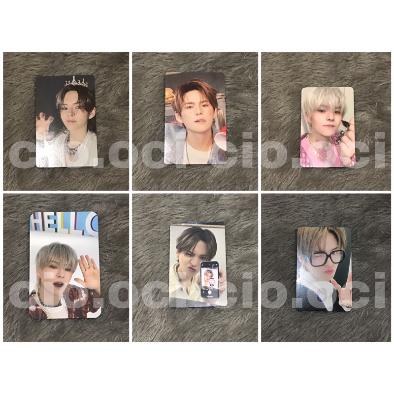 [Ready Stock] Official photocard yoshi treasure pc reboot pob ygs miror treasure word hello yoshi mu