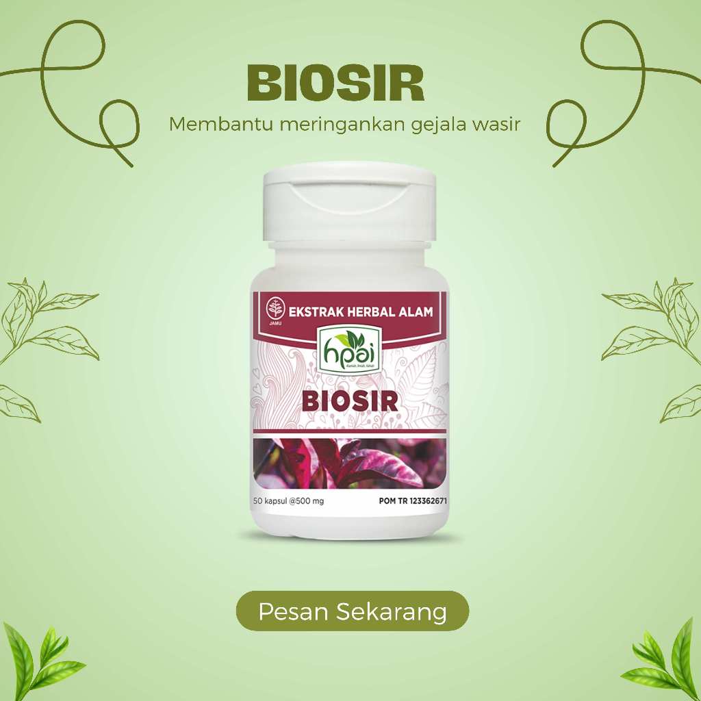Obat Wasir / Ambeyen - BIOSIR - HNI