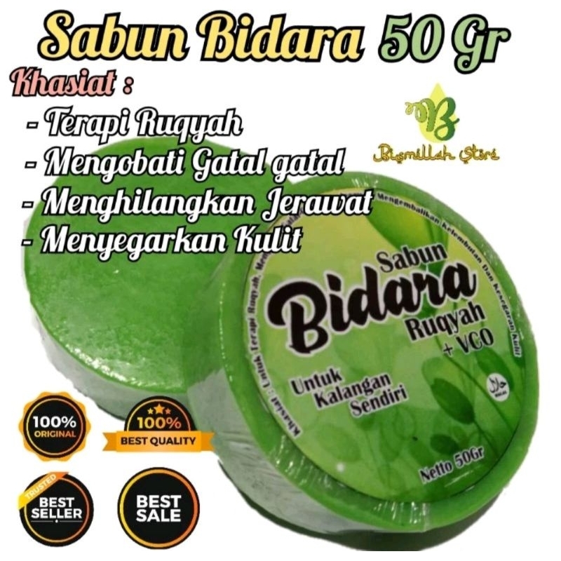Sabun Bidara hijau asli original menjegah gatal, jerawat dll