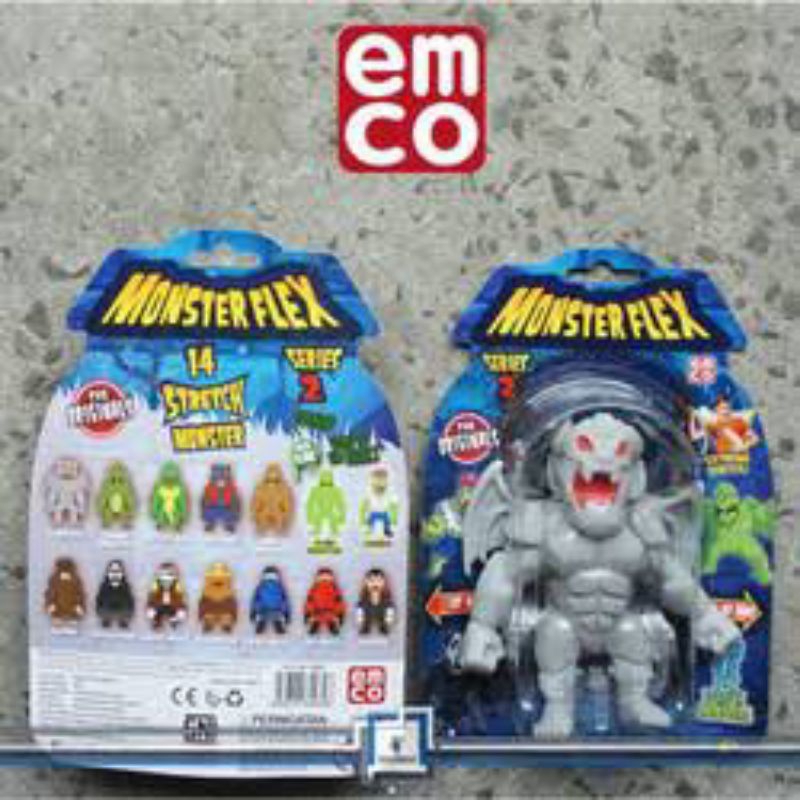 MONSTER FLEX GARGOYLE SERIES 2 SKELETON HANTU BAJAK LAUT TENGKORAK SERIES 2 STRETCHY MONSTERS PREMIU